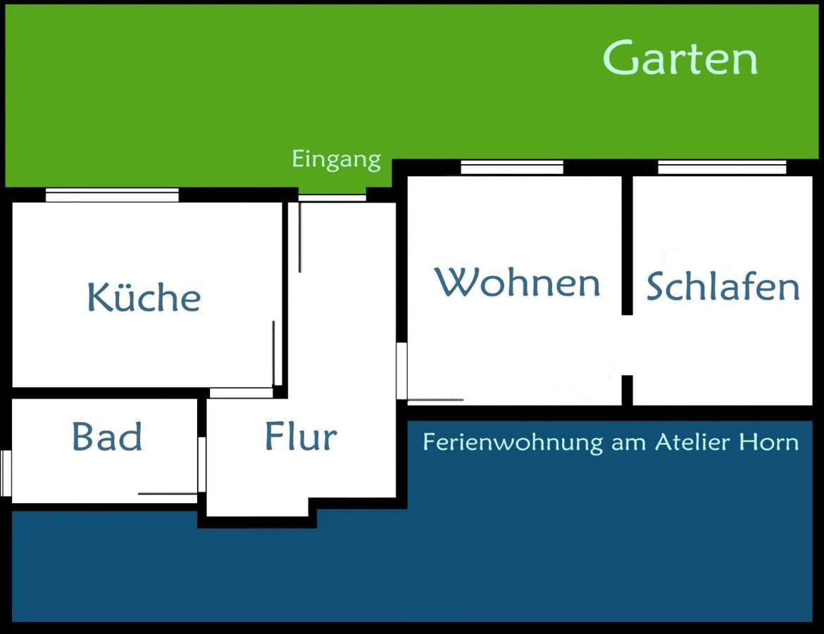 Ferienwohnung Am Atelier Horn Оферат Екстер'єр фото